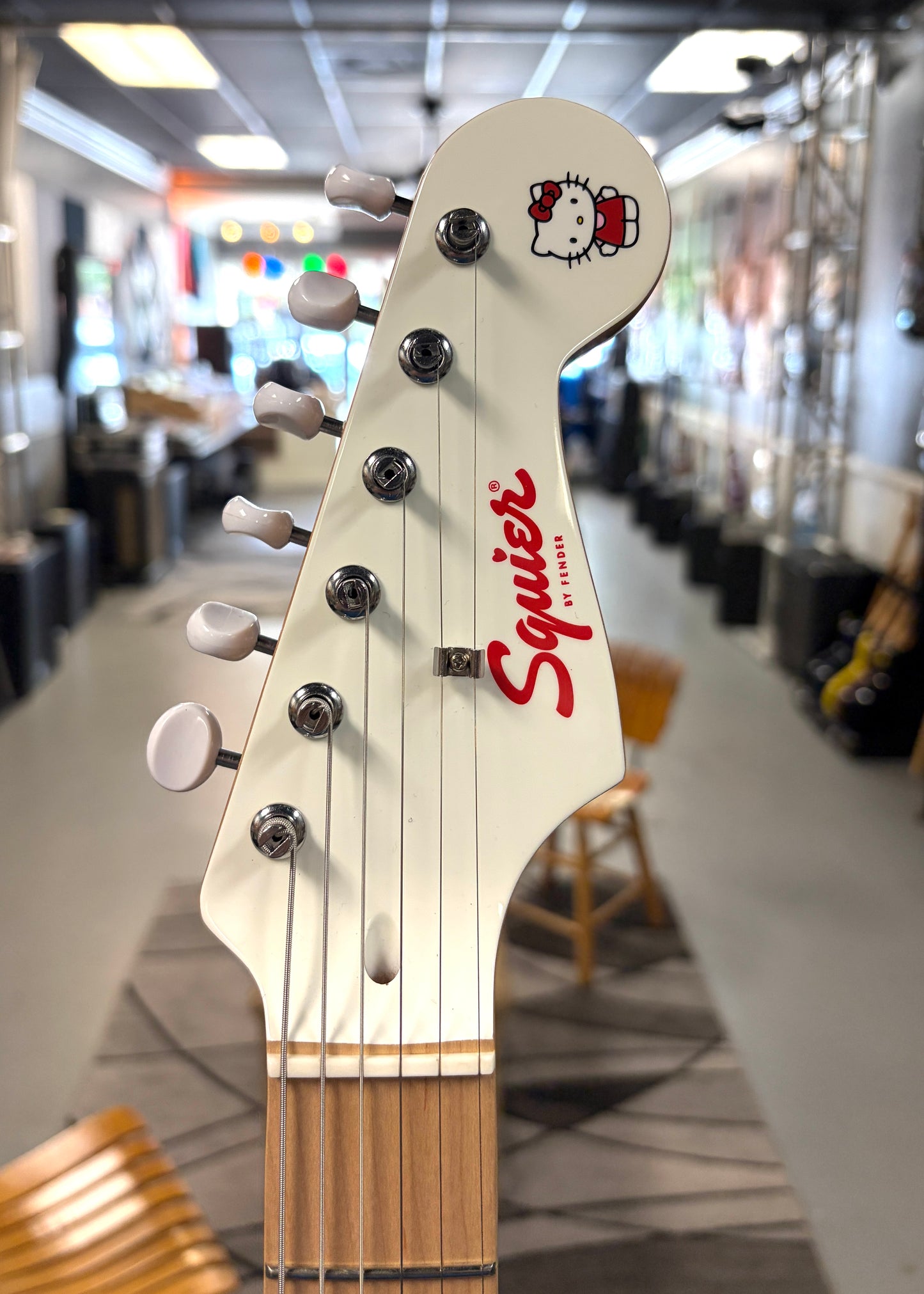 Squier Limited Hello Kitty Strat