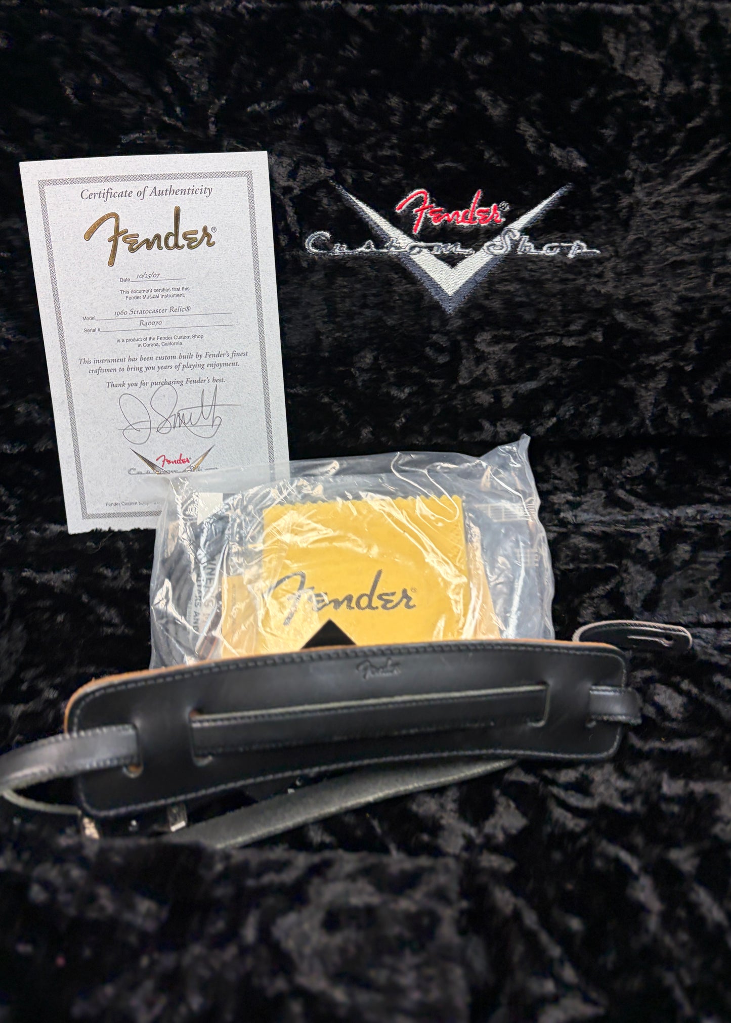 Fender CS Masterbuilt '60 Strat