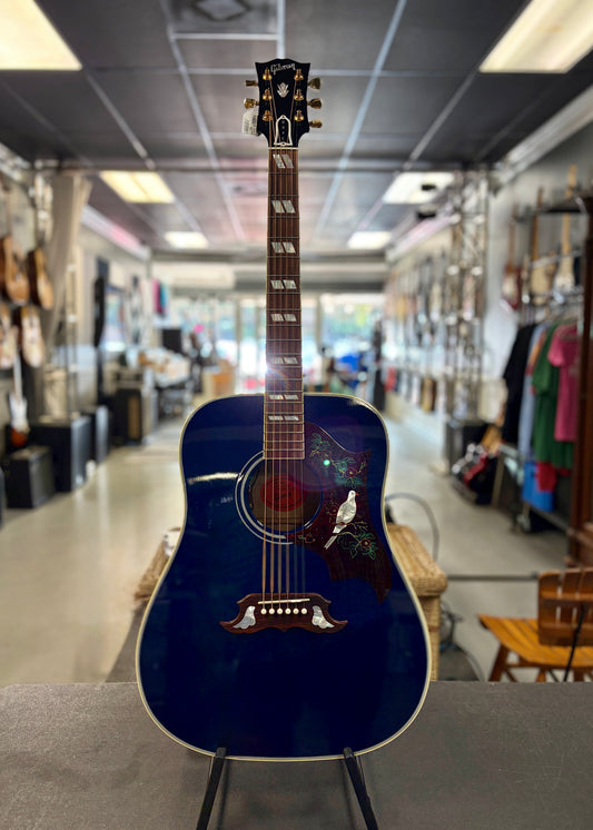 Gibson CS Dove Quilt Viper Blue