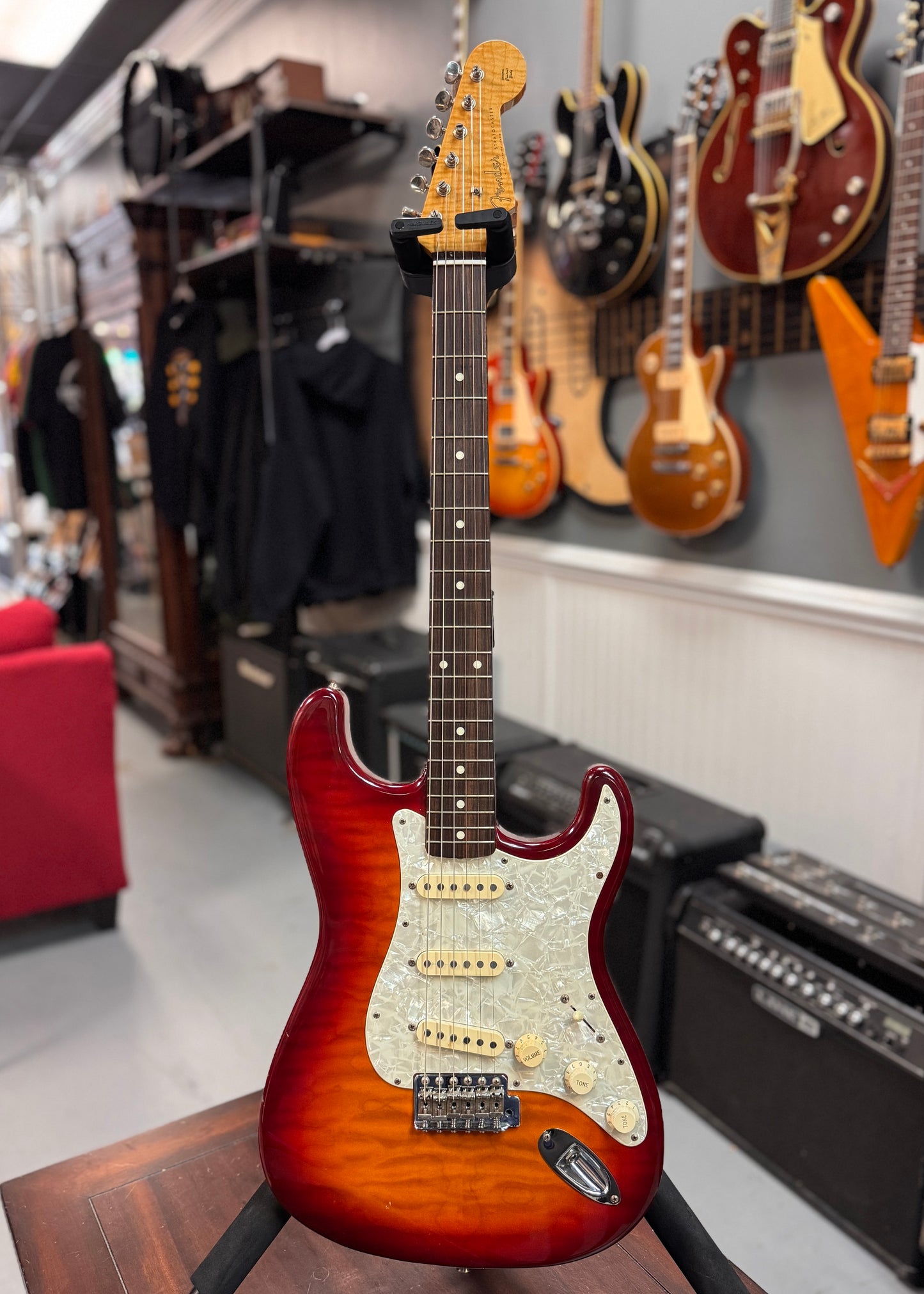 Fender MIJ Foto Flame Strat ('96)